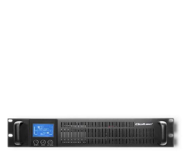 Qoltec UPS RACK | 2KVA | 1600 W | LCD - 1180148 - zdjęcie 3
